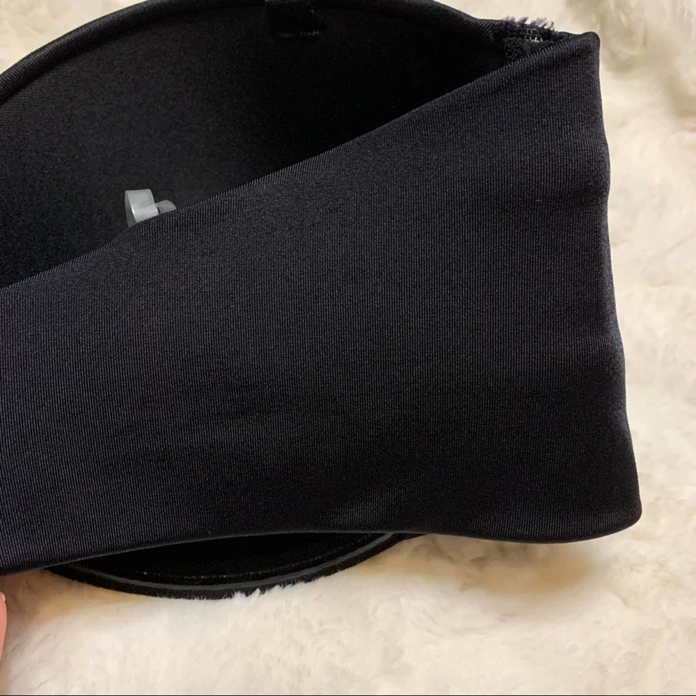 VANITY FAIR black underwire padded strapless bra size 38C - Picture 6 of 8